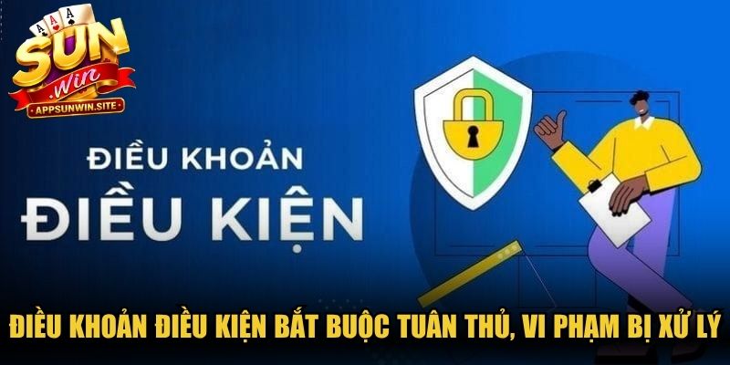 Điều khoản điều kiện bắt buộc tuân thủ, vi phạm sẽ bị xử lý